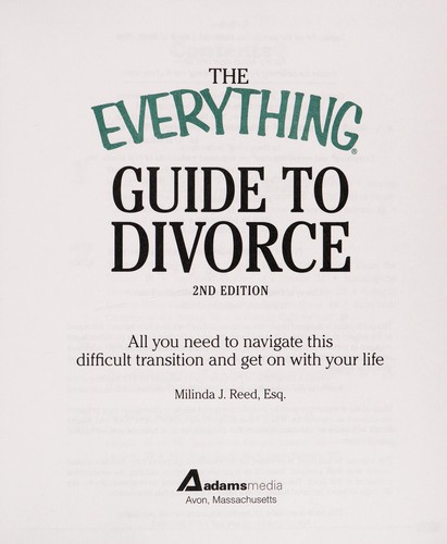 The Everything Guide to Divorce