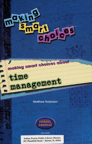 Making smart choices about time management