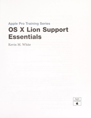 OS X Lion Support Essentials