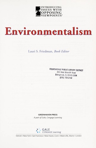 Environmentalism
