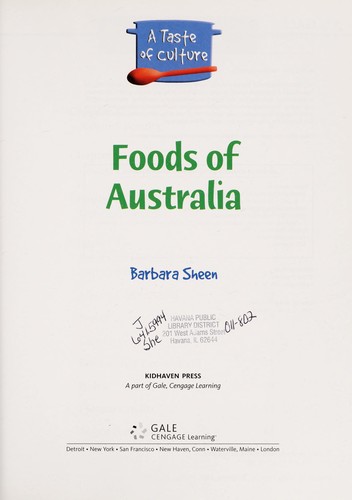 Foods of Australia