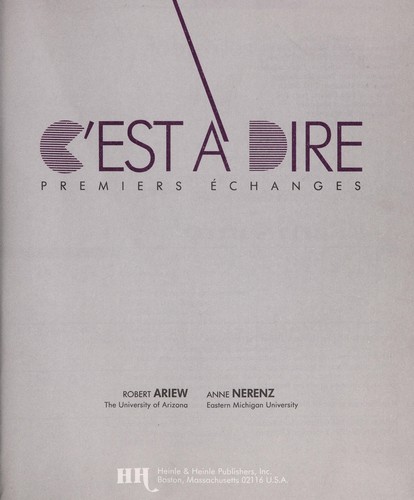 C'est à dire