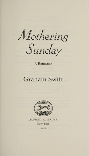 Mothering Sunday