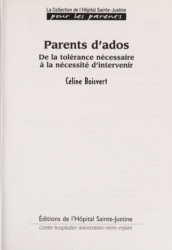 Parents d'ados