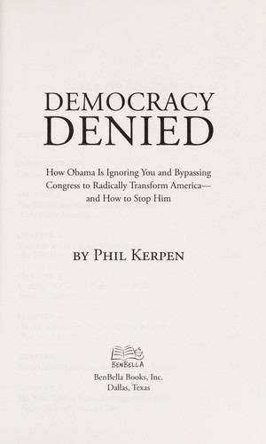 Democracy Denied
