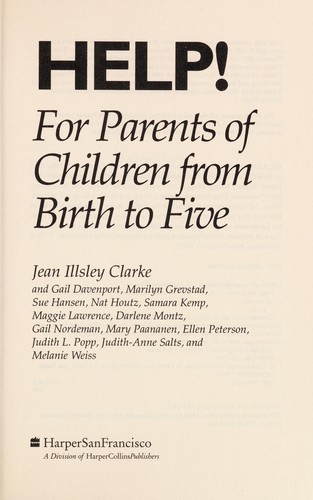 Help! for parents of children from birth to five