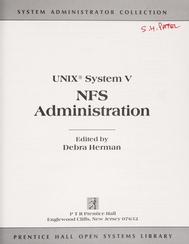 UNIX System V NFS Administration