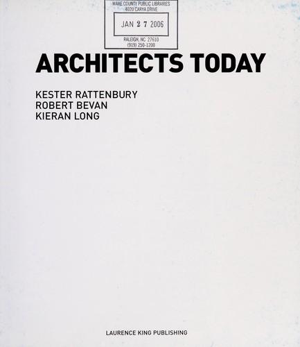 Architects today