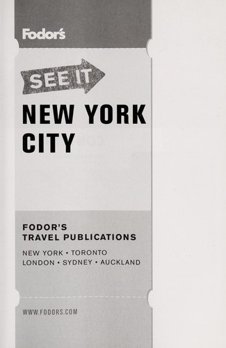 Fodor's See It New York City