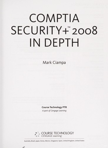 CompTIA Security+ 2008 In-Depth
