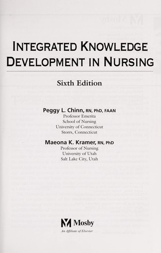 Integrated knowledge development in nursing