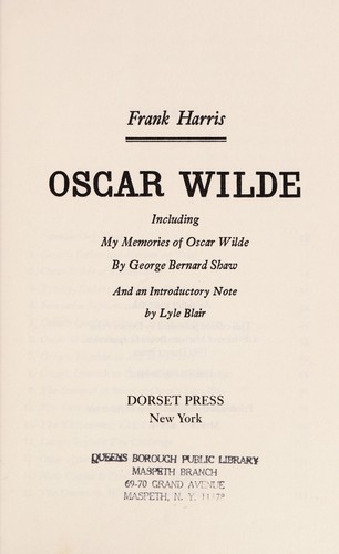 Oscar Wilde