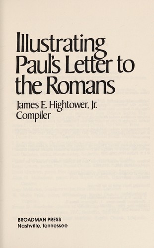 Illustrating Paul's letter to the Romans