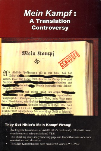 Mein Kampf: A Translation Controversy