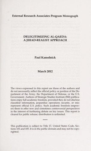 Delegitimizing al-Qaeda