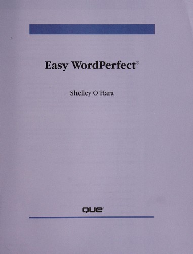 Easy WordPerfect