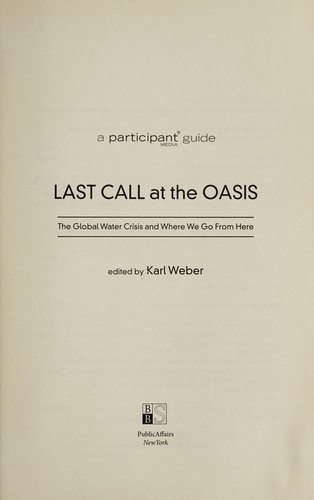 Last Call at the Oasis