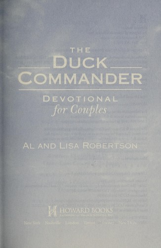 The Duck commander devotional for couples