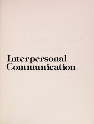 Interpersonal Communication