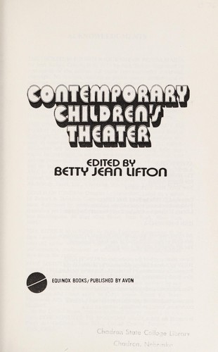 Contemporary Children's Theater