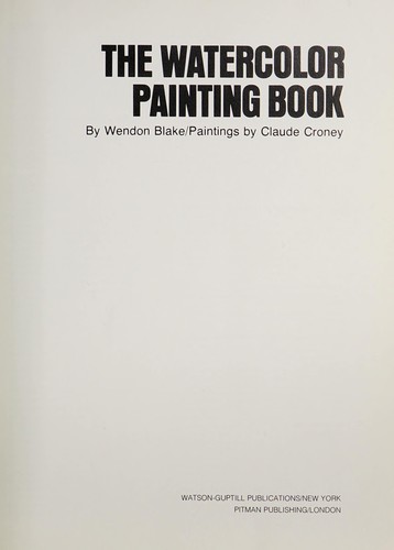 The Watercolor Painting Book