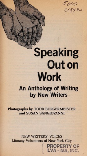 Speaking out on work