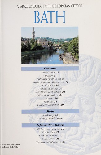 A Jarrold guide to the Georgian city of Bath