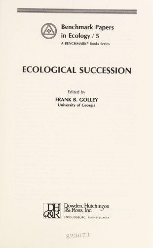 Ecological succession