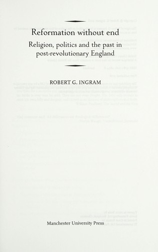 Reformation without end