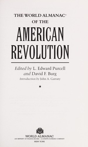 The World Almanac of the American Revolution