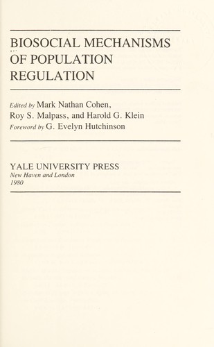 Biosocial Mechanisms of Population Regulation