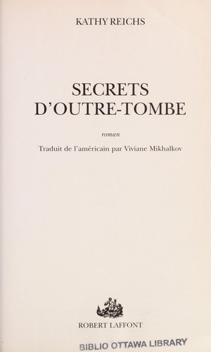 Secrets d'outre-tombe