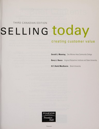 Selling Today