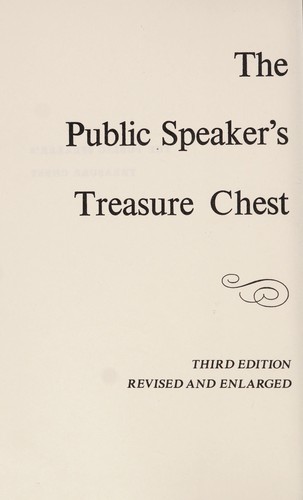 The Public Speaker's Treasure Chest