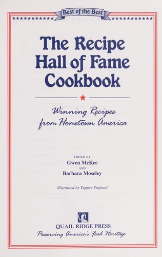The Recipe Hall of Fame Cookbook