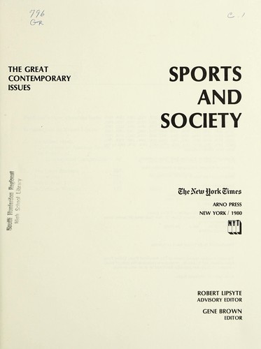 Sports and society