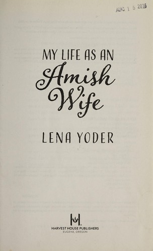 My Life as an Amish Wife