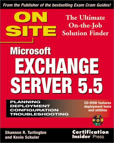 Microsoft Exchange Server 5.5 on site