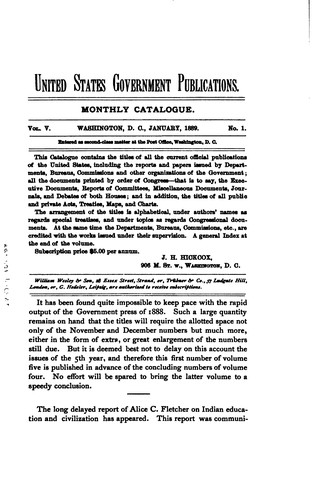 United States government publications