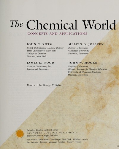 The Chemical world