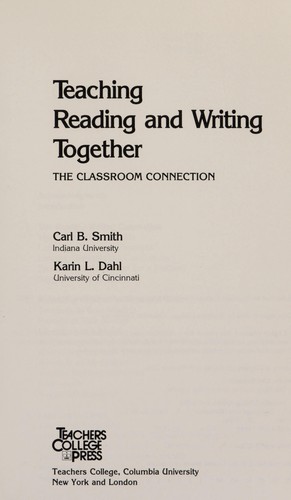 Teaching reading and writing together