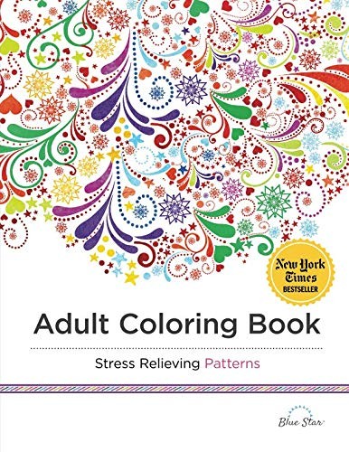 Adult Coloring Book: Stress Relieving Patterns