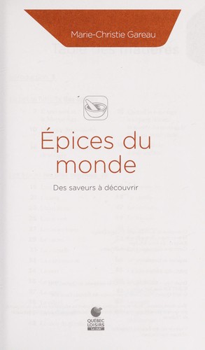 Epices du monde