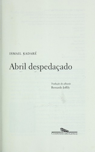 Abril despedaçado