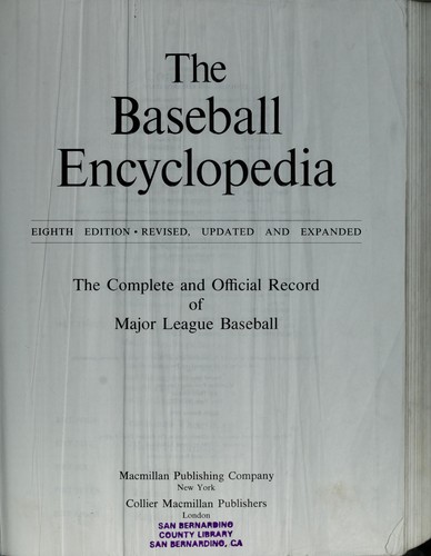 The Baseball Encyclopedia