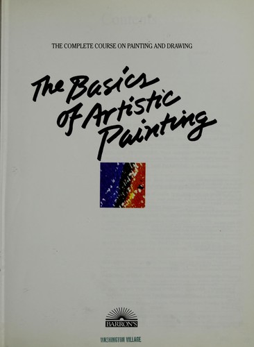 The Basics of artistic painting