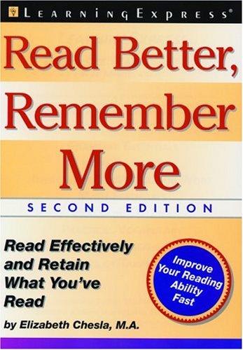 Read Better, Remember More
