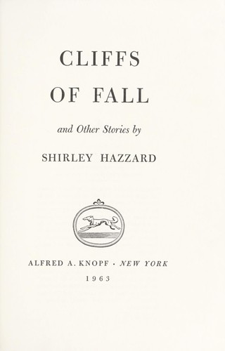 Cliffs of fall, and other stories