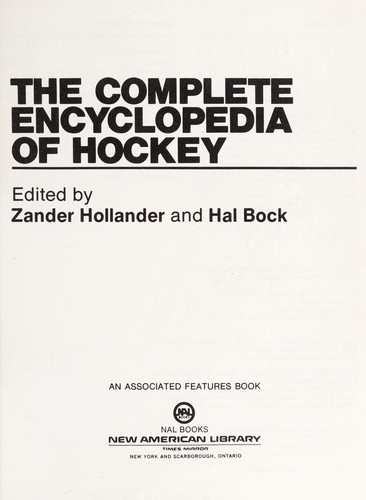 The Complete Encyclopedia of Hockey
