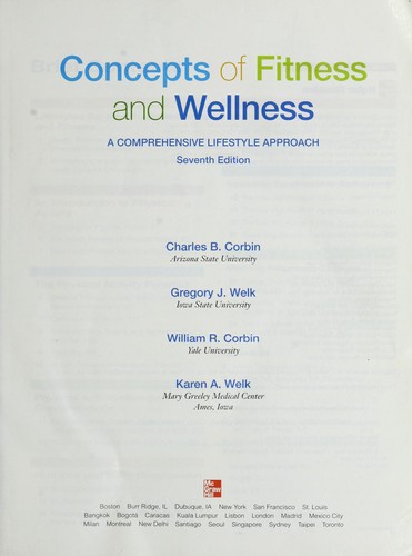 Concepts of Fitness and Wellness: A Comprehensive Lifestyle Approach